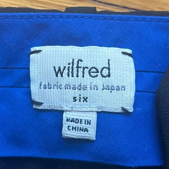 ARITZIA Wilfred Alara Colorblock Trouser Pants Size 6 - Picture 6 of 8